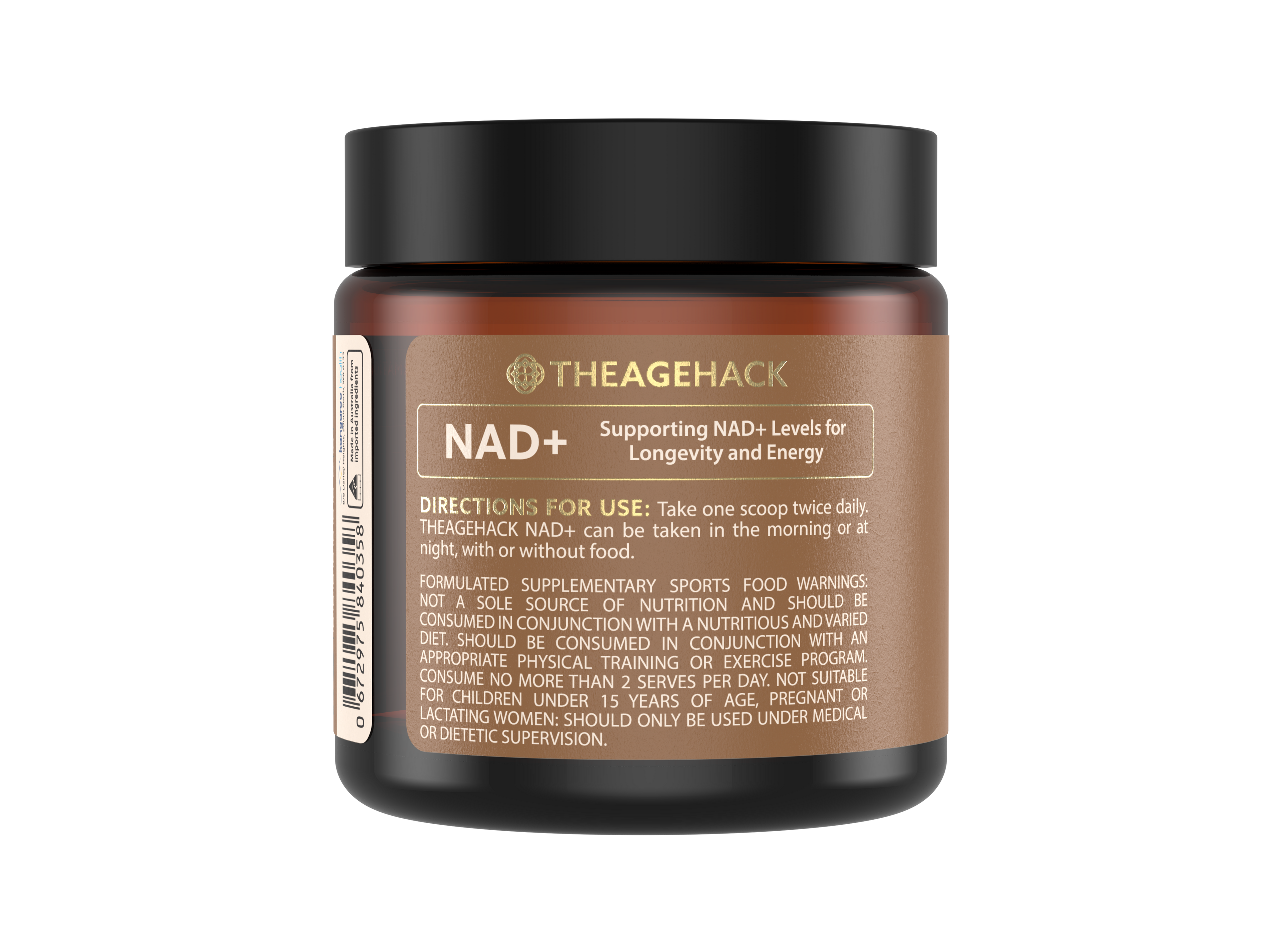 NAD+ Powder – Daily Supplement