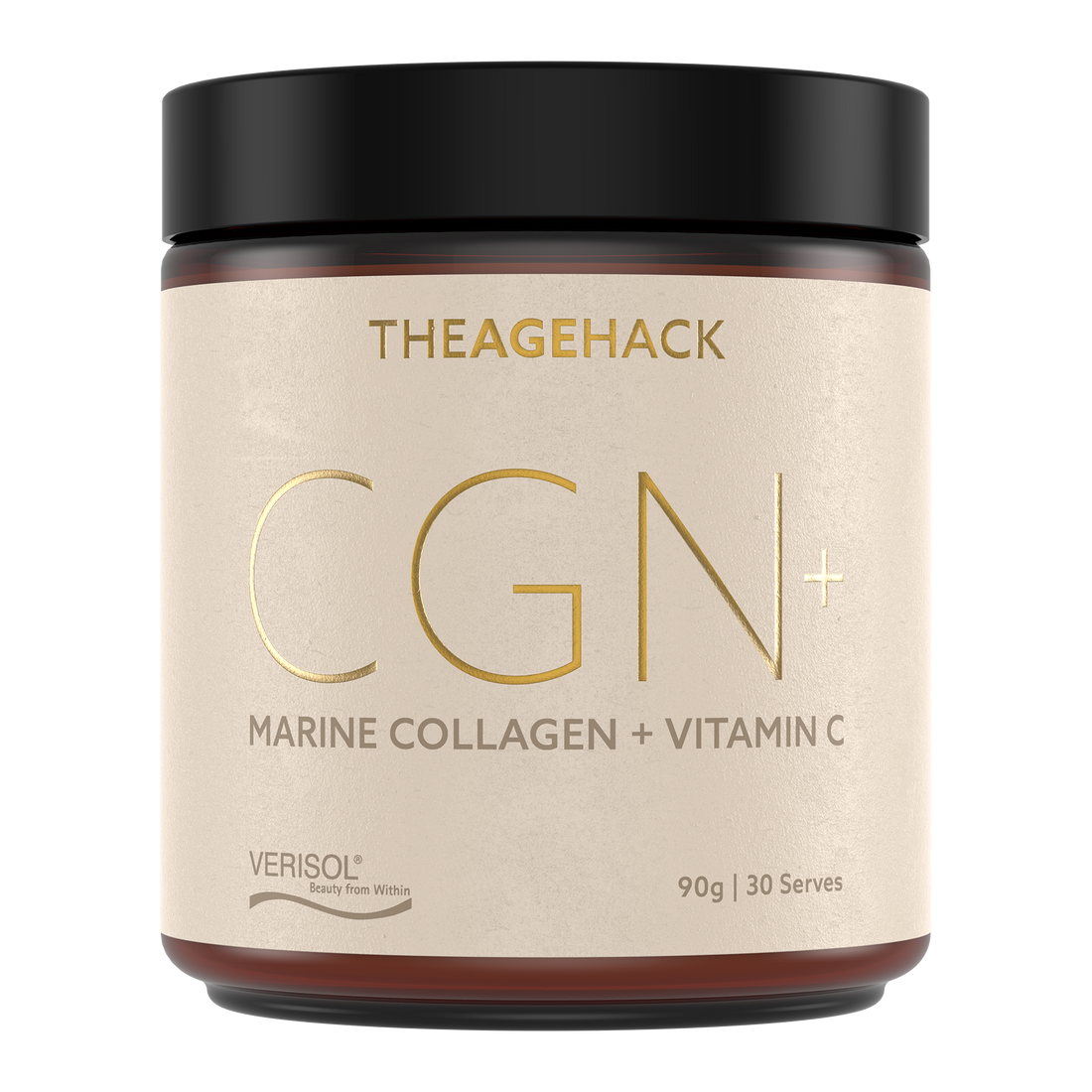 CGN+ Marine Collagen + Vitamin C Product Render