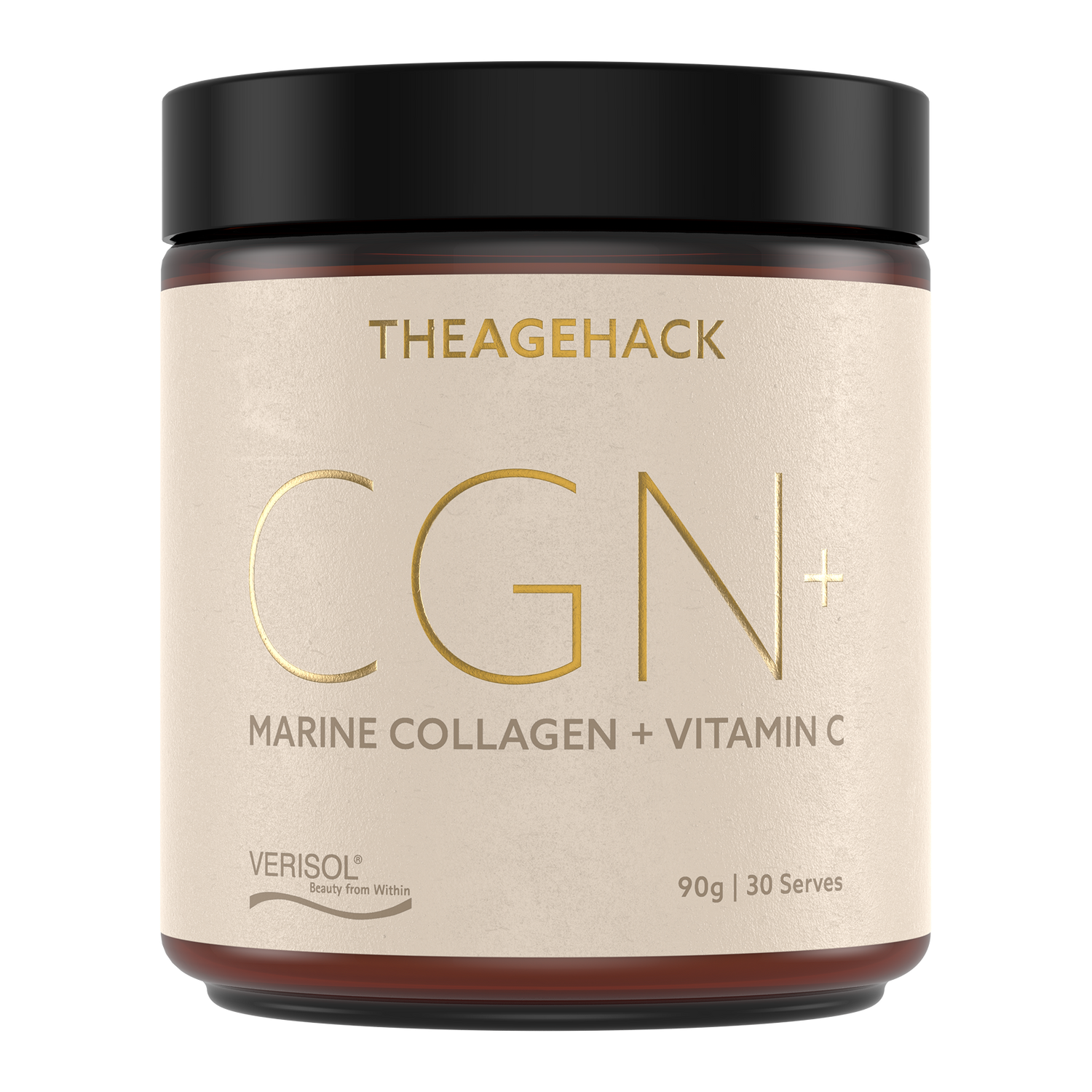 CGN+ Marine Collagen + Vitamin C Product Render