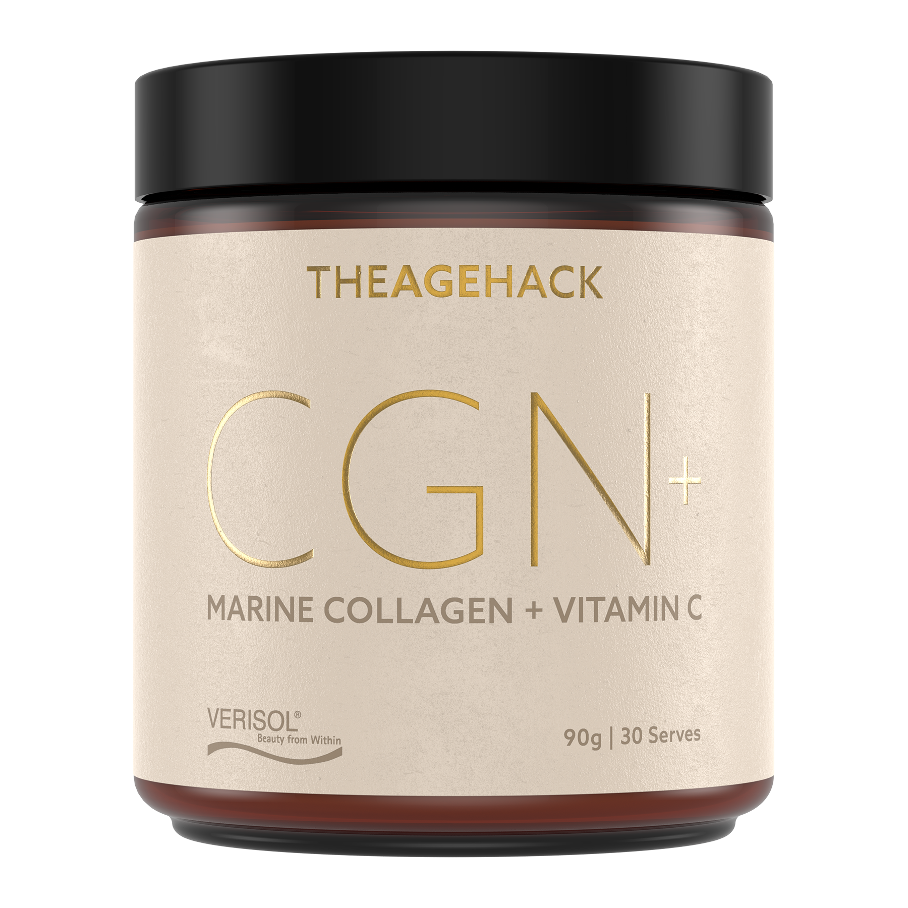 CGN+ Marine Collagen + Vitamin C Product Render