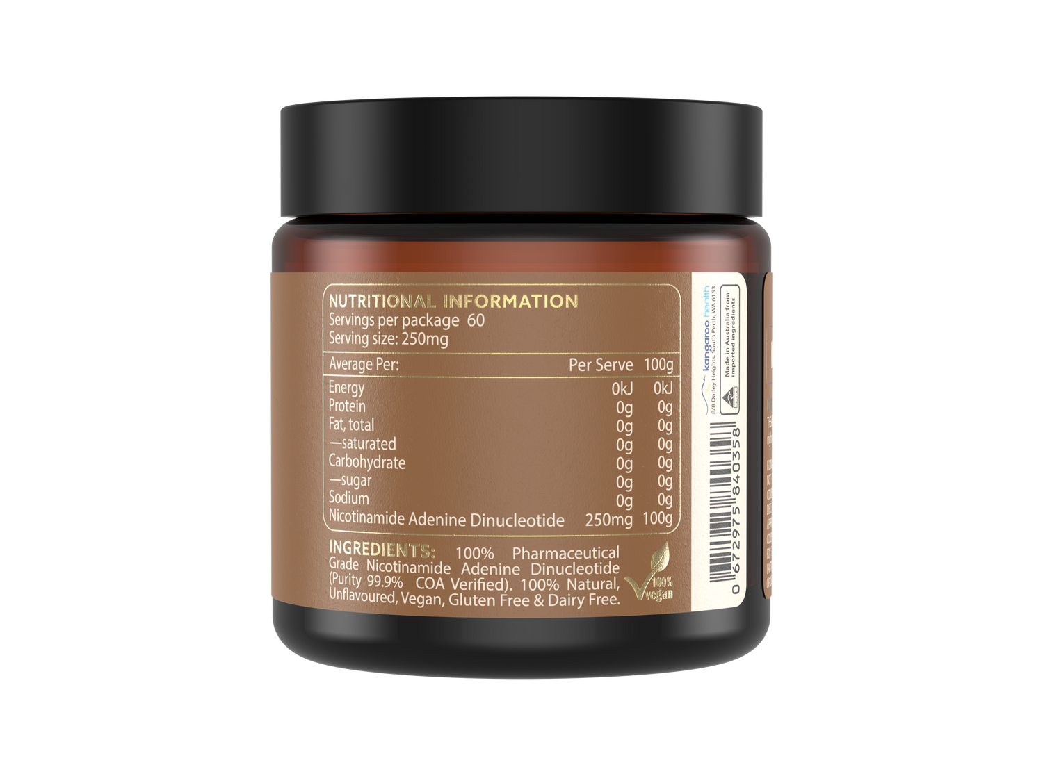 NAD+ Powder – Daily Supplement