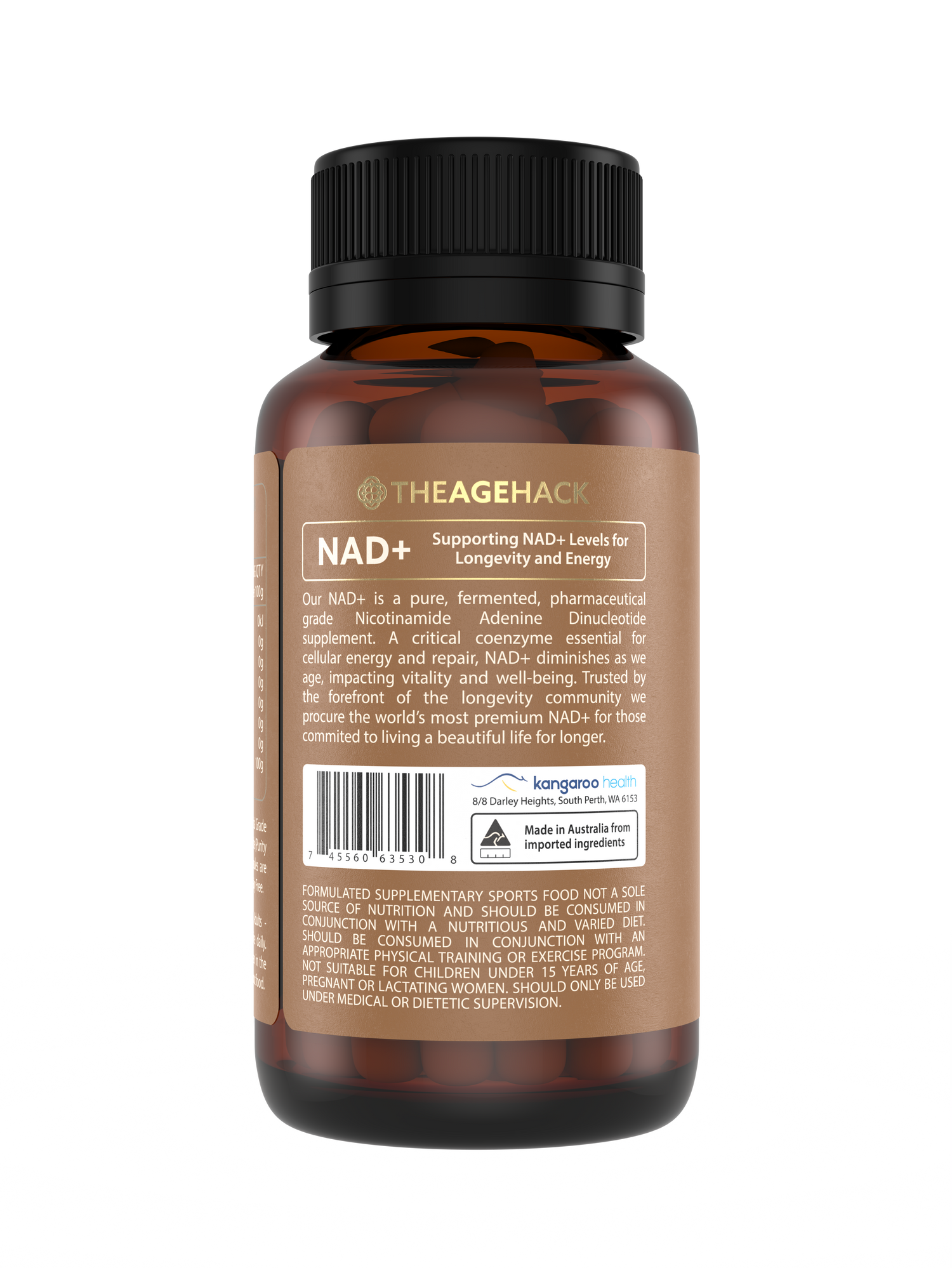 NAD+ Capsules - your on the go, cellular energy boost partner