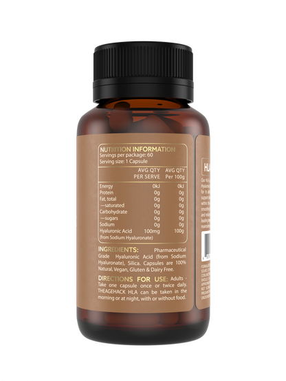 HLA Capsules - Hyaluronic Acid rejuvenate and glow on the go