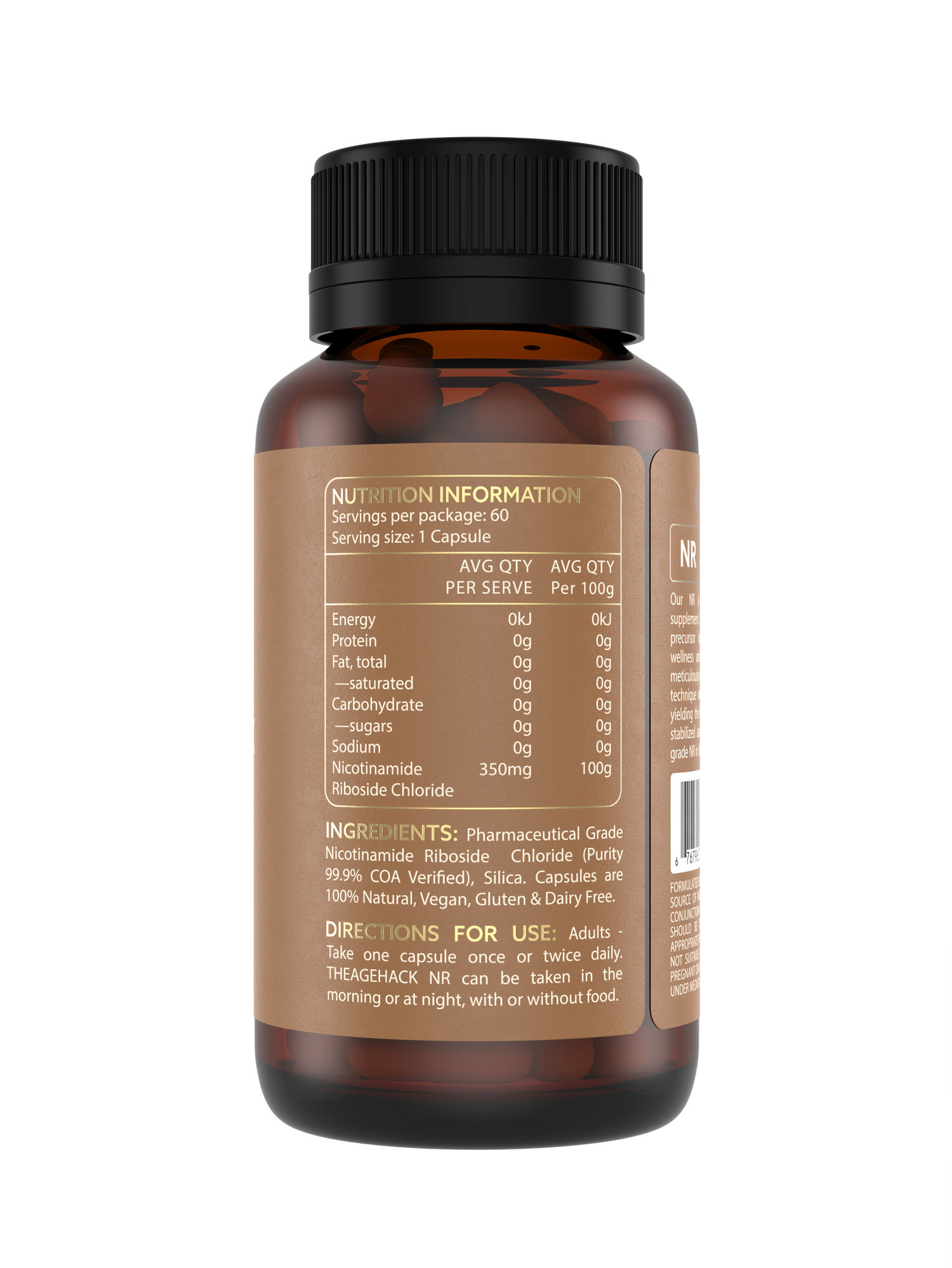 NR Capsules - boost brain and metabolic function on the go