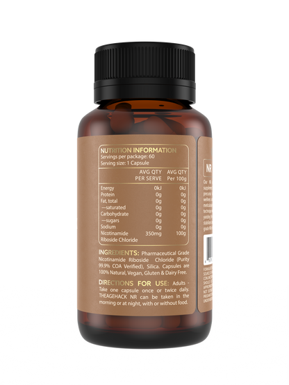 NR Capsules - boost brain and metabolic function on the go