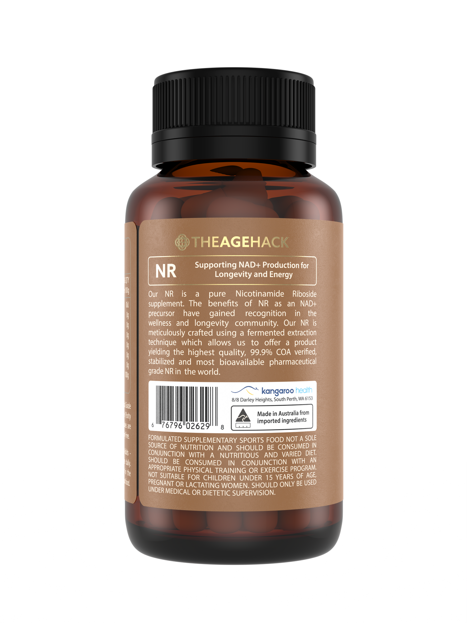 NR Capsules - boost brain and metabolic function on the go